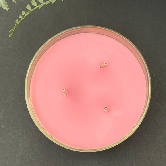 BBW Cherry Blossom Pound Cake Bath & Body Works 3 Wick Candle - Picture 7 of 10